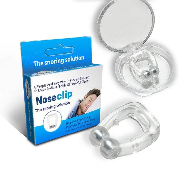 PINCE-NEZ ANTI-RONFLEMENT – La solution simple pour mieux dormir
