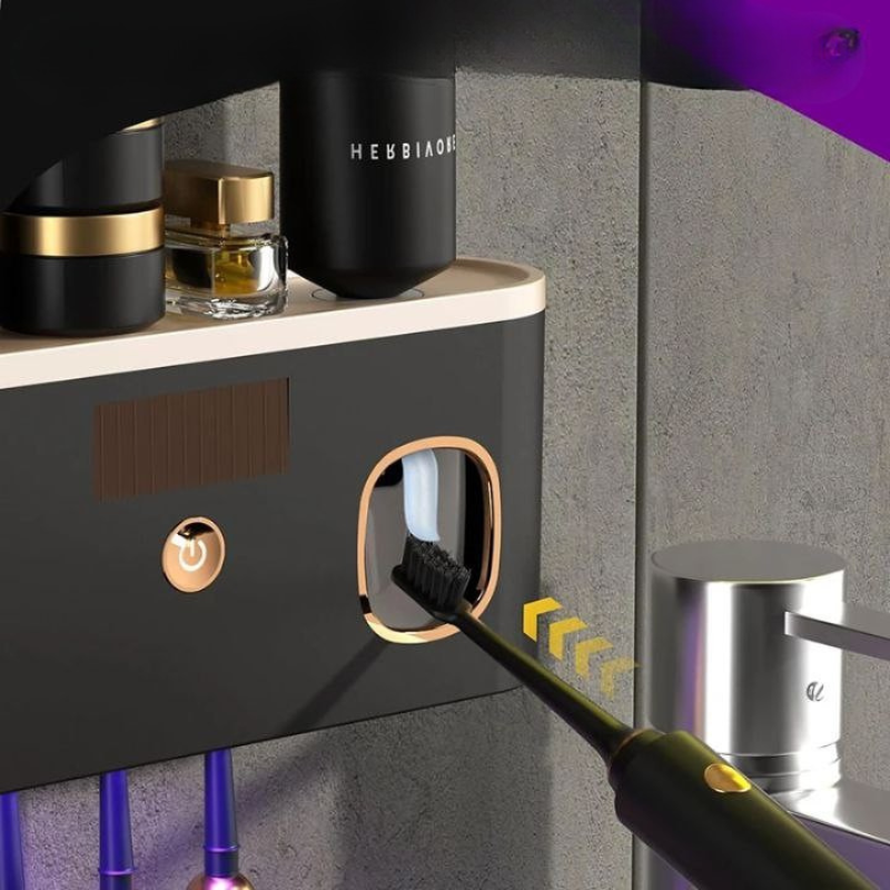 Stérilisateur mural UV pour brosses à dents| Technologie anti-bactérienne