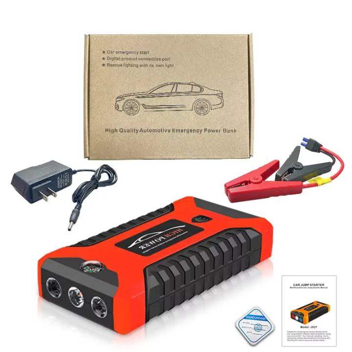 Booster & Compresseur Ultra Puissant 4-en-1